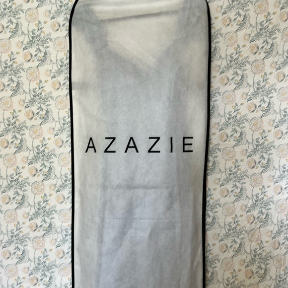Azazie Blue Maxi Dress - Picture 10 of 10